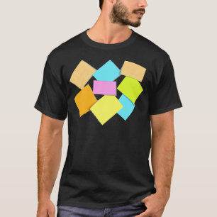 Camiseta Notas, Lembretes_