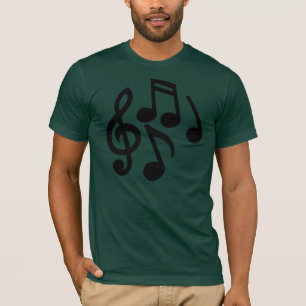 Camiseta Notas musicais