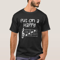 Notas Musicais Colocadas Em Um Cara Feliz, Criança