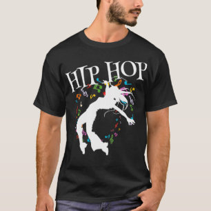 Camiseta Notas Musicais de Dançarino de Hip Hop