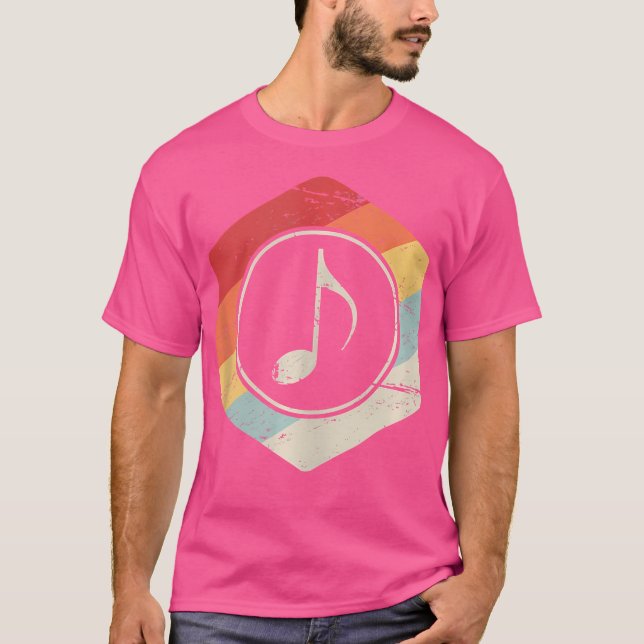 Camiseta Note - Piano Lessons Piano Player  Piano Teacher (Frente)