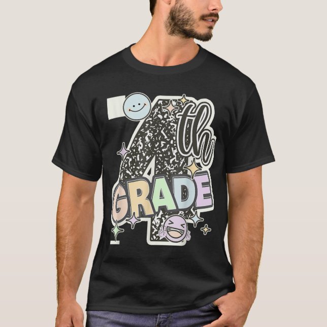 Camiseta Notebook de Composição do Primeiro Dia do Quarto G (Frente)