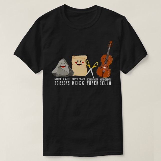 Camiseta Nothing Beats Cello  Music Apparel Cello s Cello  (Frente do Design)