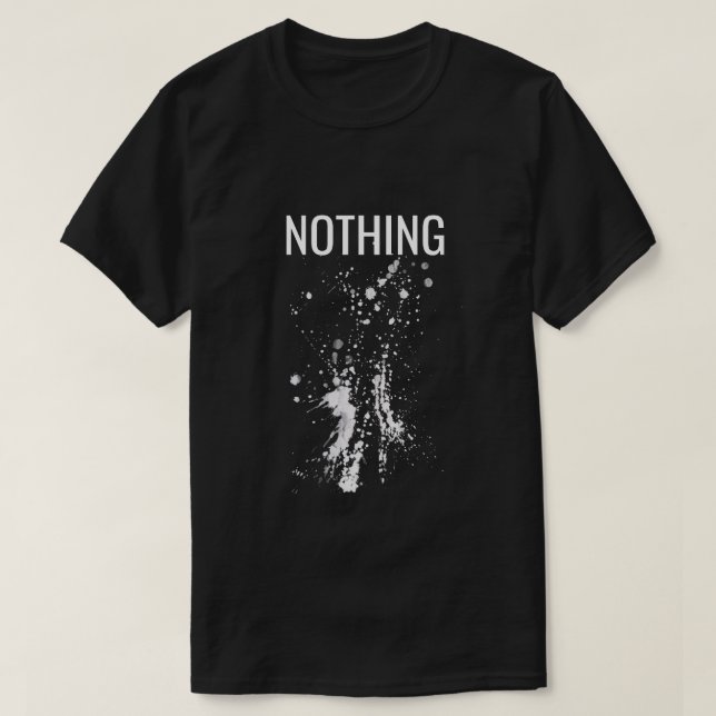 Camiseta Nothing Happens (Frente do Design)
