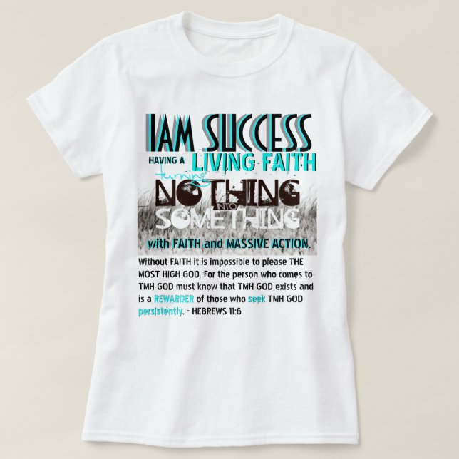 Camiseta NOTHING INTO SOMETHING (Frente do Design)
