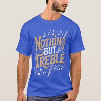 Camiseta Nothingreble Marching Band Musician Flutist Flute 