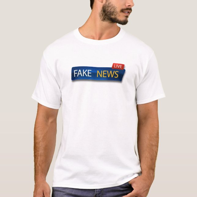 CAMISETA NOTÍCIAS FALSAS (Frente)