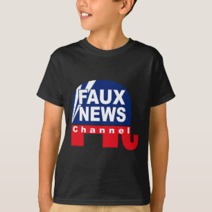 Camiseta Notícias falsas - notícias falsas anti-trump
