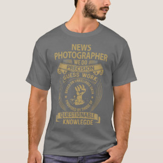 Camiseta Notícias Fotógrafo: Fazemos Item de Oferta de Trab