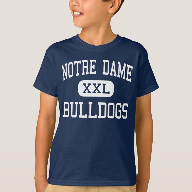 Camiseta Notre Dame - buldogues - alta - cabo Girardeau (Frente)
