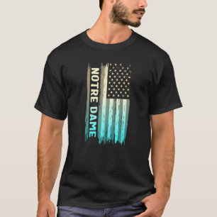 Camiseta Notre Dame City French Paris França Tourist Vacati