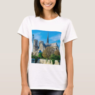 Camiseta Notre Dame de Paris em França T-Shirt