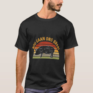 Camiseta Nou Gaan Ons Braai Sul-Africano CHURRASCOS Grilli