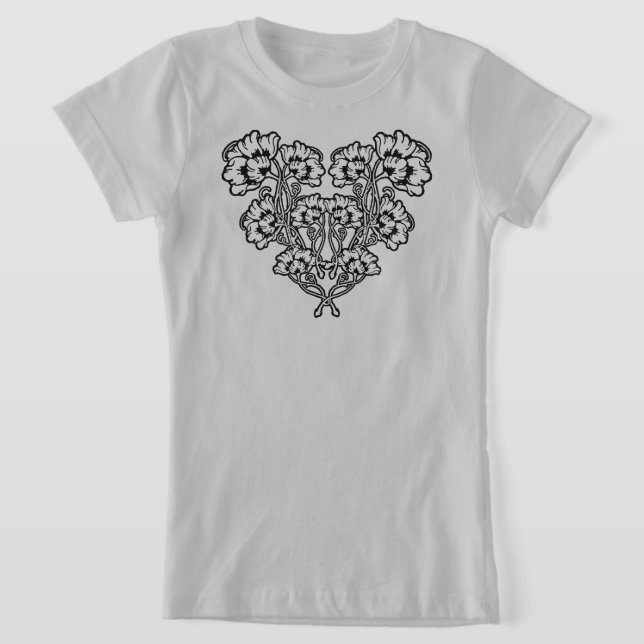 Camiseta Nouveau Flor Nouveau T-Shirt (Postura )