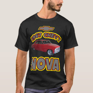 Camiseta Nova 1967 do Chevy dos homens