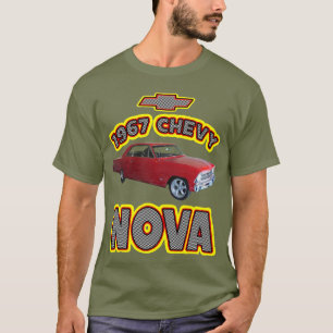 Camiseta Nova 1967 do Chevy dos homens