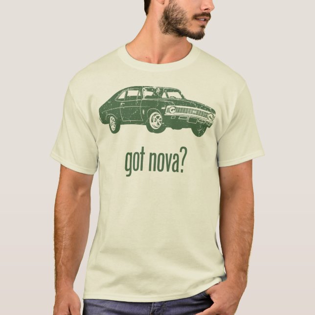 Camiseta Nova 1968 de Chevrolet SS 396 (Frente)