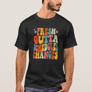 Camiseta Nova agenda muda para Groovy na escola