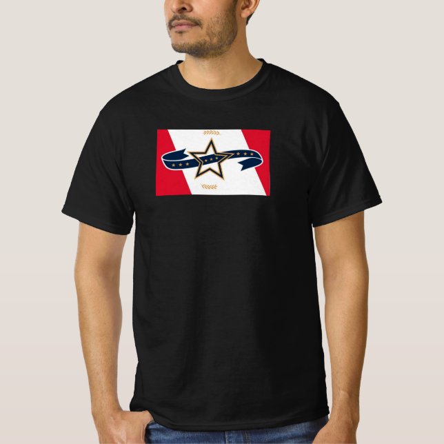 Camiseta Nova Bandeira de Montgomery, Alabama (Frente)