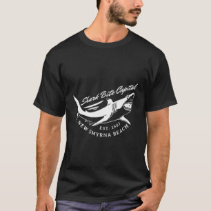 Camiseta Nova Capital Mundial Da Mordida De Tubarão De Prai
