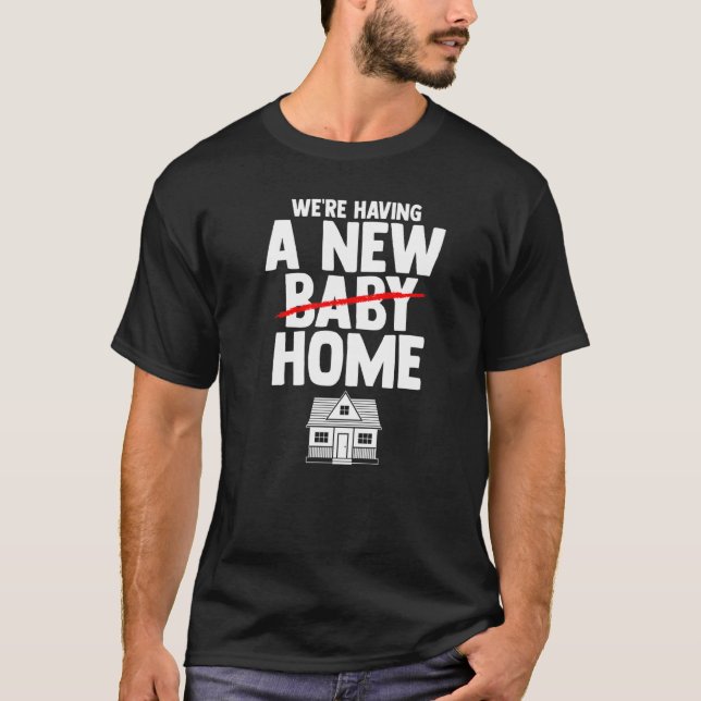 Camiseta Nova Casa, Novo Proprietário Familiar 1 (Frente)