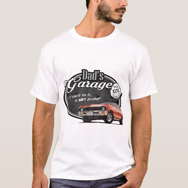 Camiseta Nova da garagem do pai (Frente)