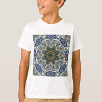 Nova Era Boêmia Yoga Azul Roxo Mandala