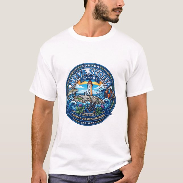 CAMISETA NOVA ESCÓCIA (Frente)