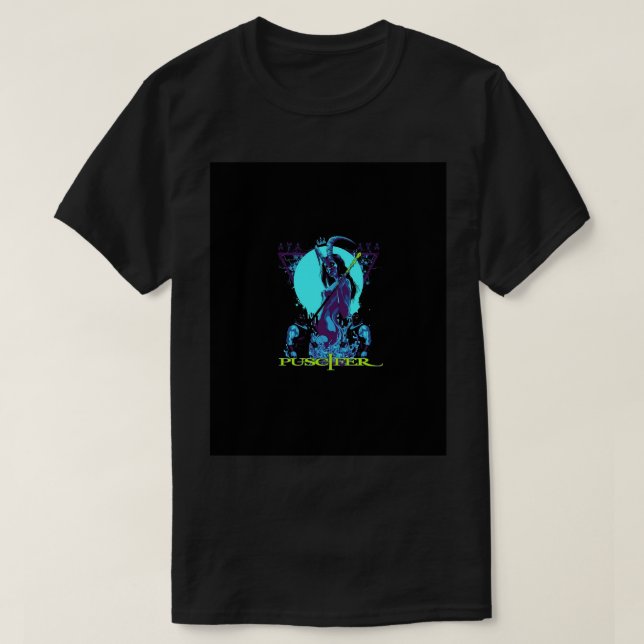CAMISETA NOVA FERRAMENTA DE TENDÊNCIA PUSCIFER (Frente do Design)