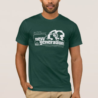Camiseta Nova geração no verde