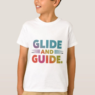 Camiseta Nova Glide e T-shirt guia