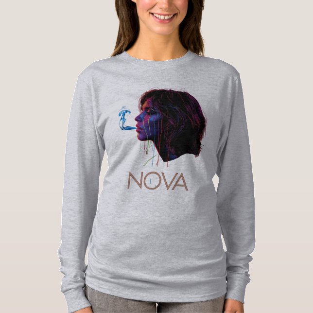 Camiseta Nova Glow Painted Silence (Frente)