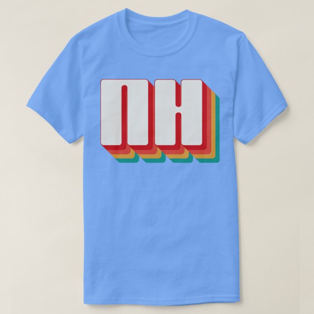 Camiseta Nova Hampshire (Frente do Design)