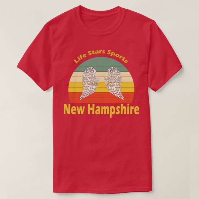 Camiseta Nova Hampshire1 (Frente do Design)