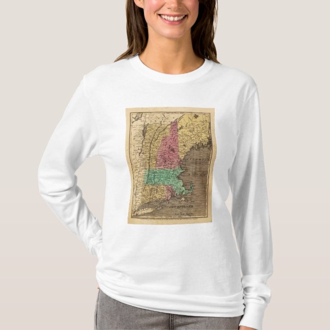 Camiseta Nova Inglaterra 4 (Frente)