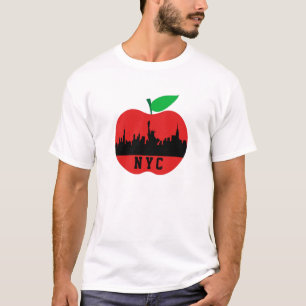 Camiseta Nova Iorque, A Grande Maçã - Estado de Nova Iorque