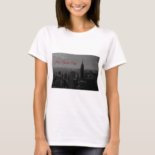 Camiseta Nova Iorque branco preto