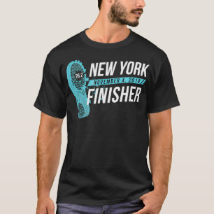Camiseta Nova Iorque da NYC Finisher TShirt Marathon 2018