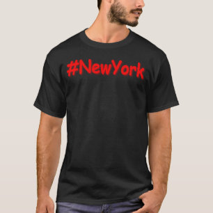 Camiseta "#Nova Iorque " Design bonito. Compre agora