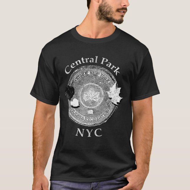 Camiseta Nova Iorque do Central Park (Frente)