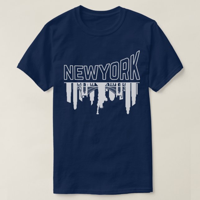 Camiseta Nova Iorque engraçada (Frente do Design)
