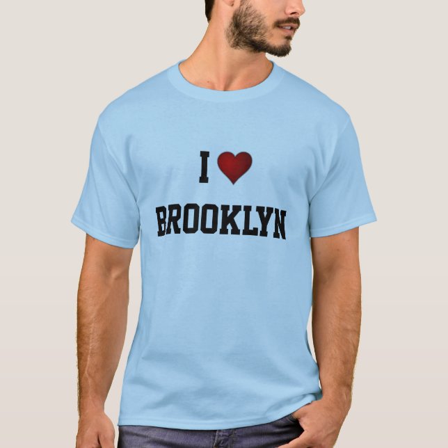 Camiseta NOVA IORQUE: Eu Amo Brooklyn (Frente)