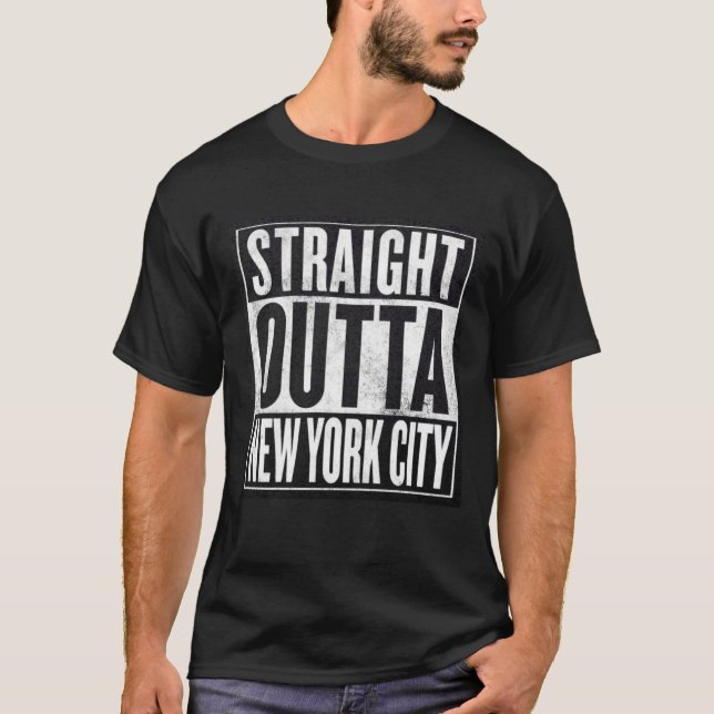 Camiseta NOVA IORQUE fora do hetero (Frente)
