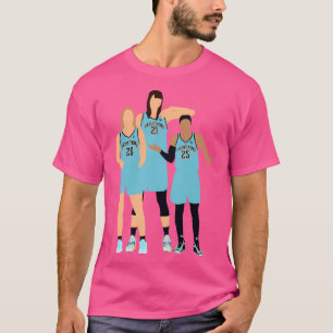 Camiseta Nova Iorque Liberdade Wnba Sabrina Ionescu Han Xu