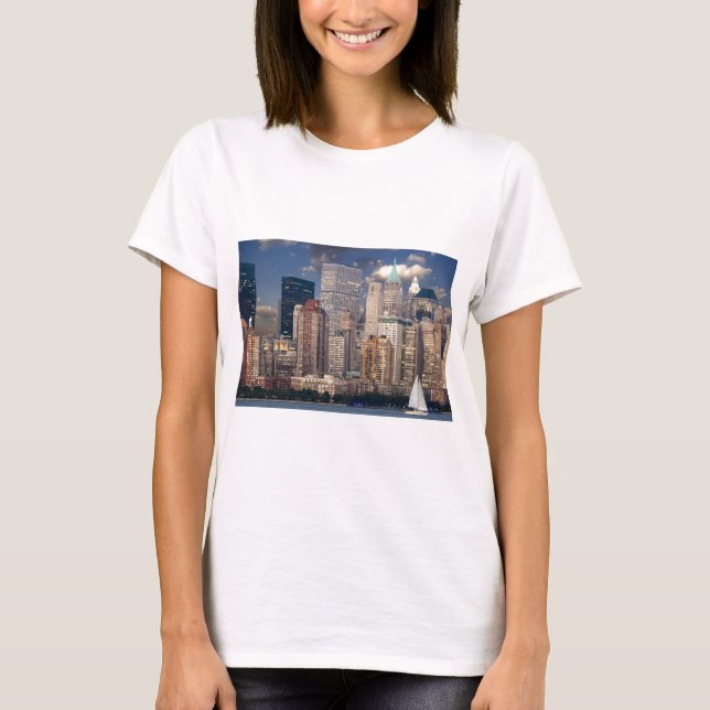 Camiseta Nova Iorque Manhattan (Frente)