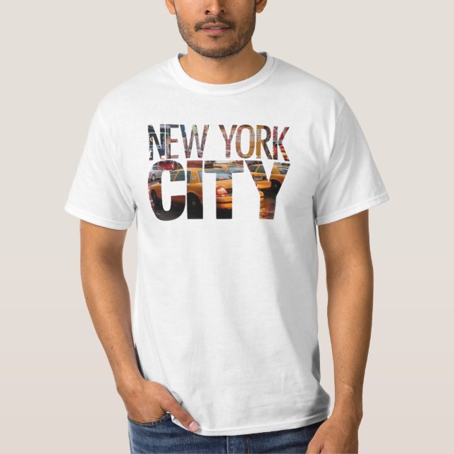 Camiseta Nova Iorque Mens T-Shirt (Frente)
