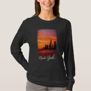 Camiseta Nova Iorque New York Sunse Ny City