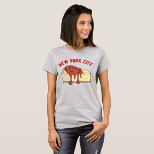 Camiseta Nova Iorque NYC Cherry Cheesecake Foodie NY