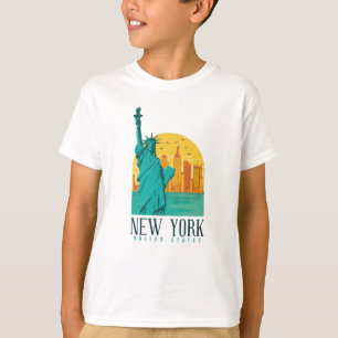 Camiseta Nova Iorque, NYC Skyline
