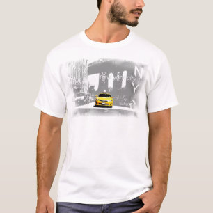 Camiseta Nova Iorque Nyc Yellow Taxi do Brooklyn Bridge